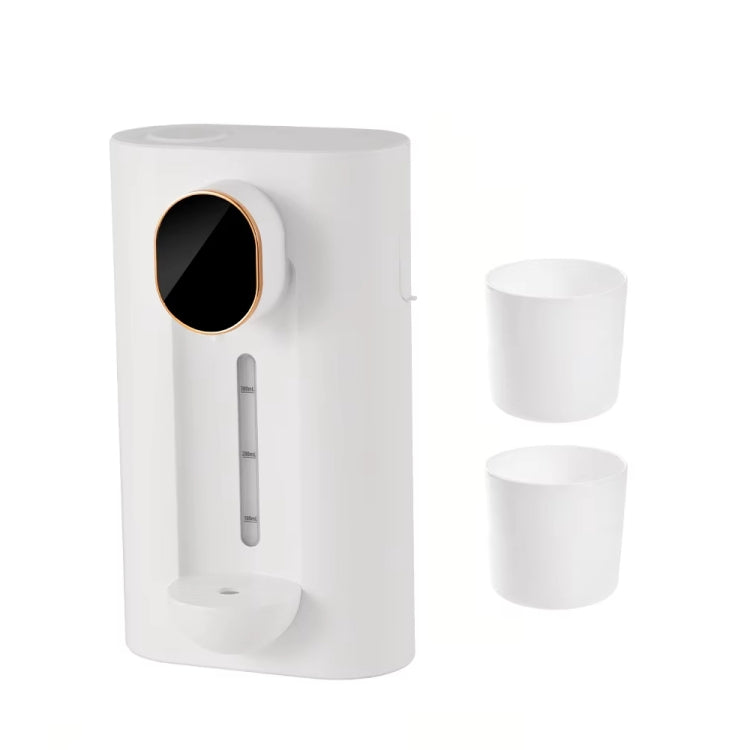540ml  Automatic Mouthwash Dispenser 3 Levels Quantitative with 2 Magnetic Cups(White) - Soap Dispenser by PMc TechLife | Online Shopping South Africa | PMc TechLife | Buy Now Pay Later Mobicred