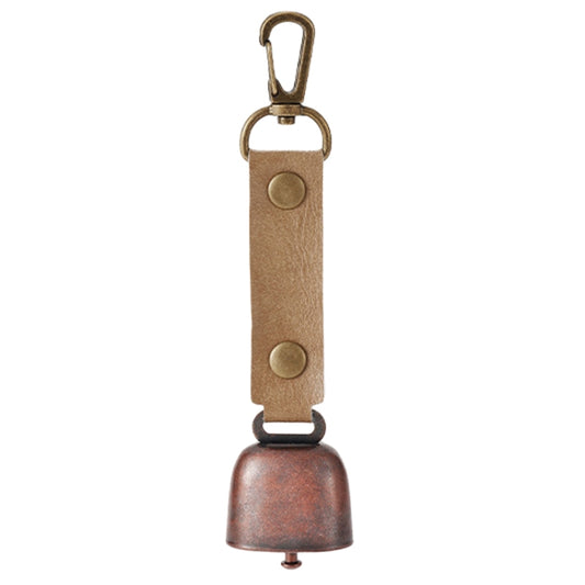 Outdoor Camping Bell Hiking Safety Bear Bell Keychain Pet Pendant(Apricot) - Mountaineering Outfit by PMC Jewellery | Online Shopping South Africa | PMC Jewellery | Buy Now Pay Later Mobicred