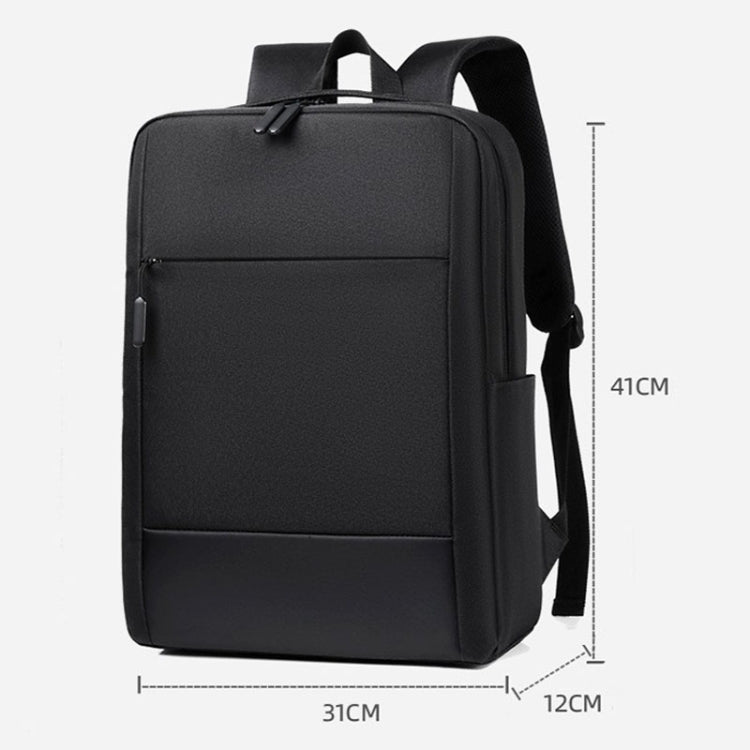 Large-capacity Travel Business Waterproof Laptop Backpack(Black) - free shipping - PMC Jewellery - Order now!