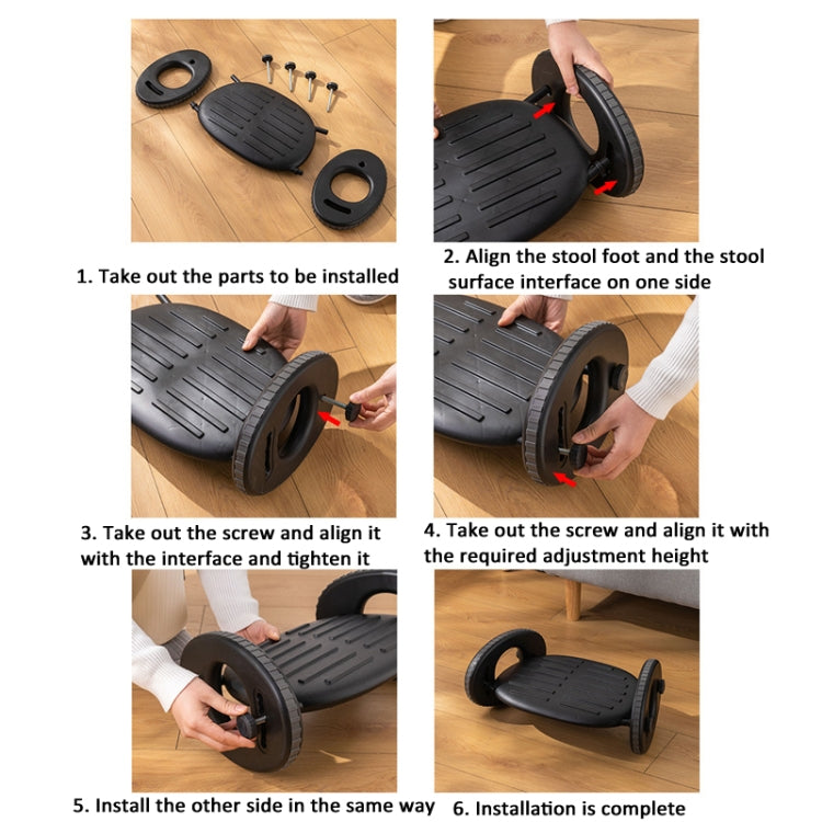 Adjustable Rocking Footrest Home Office Massage Foot Pedal - free shipping - PMC TechLife - Order now!