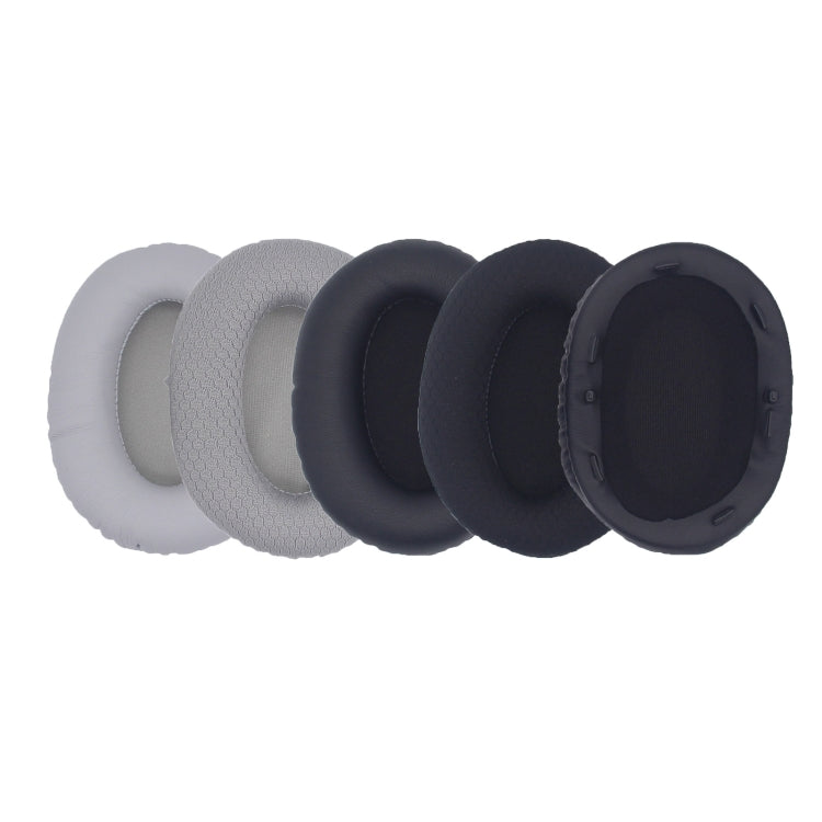 1pair For Razer Opus X Headphone Replacement Sponge Cover Ear Pad Accessories(Gray Net) - Earmuff & Pad by PMC Jewellery | Online Shopping South Africa | PMC Jewellery | Buy Now Pay Later Mobicred