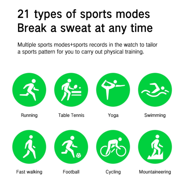 Blood Oxygen / Sleep / Heart Rate Health Monitoring Smart Watch Square Sports Watch(Silver Gray) - Smart Watches by PMC TechLife | Online Shopping South Africa | PMC TechLife | Buy Now Pay Later Mobicred