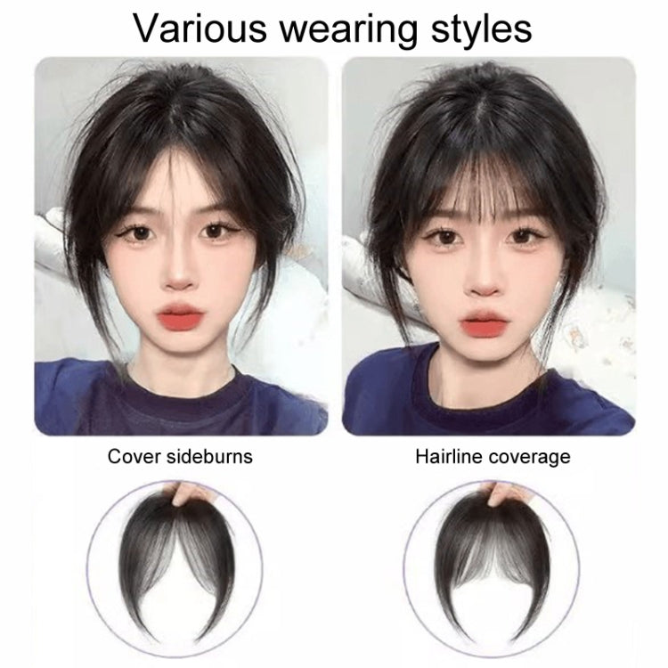 Ladies Hair Volume Enlargement Fluffy Simulation Bangs Wig Piece(Black) - free shipping - PMC TechLife - Order now!
