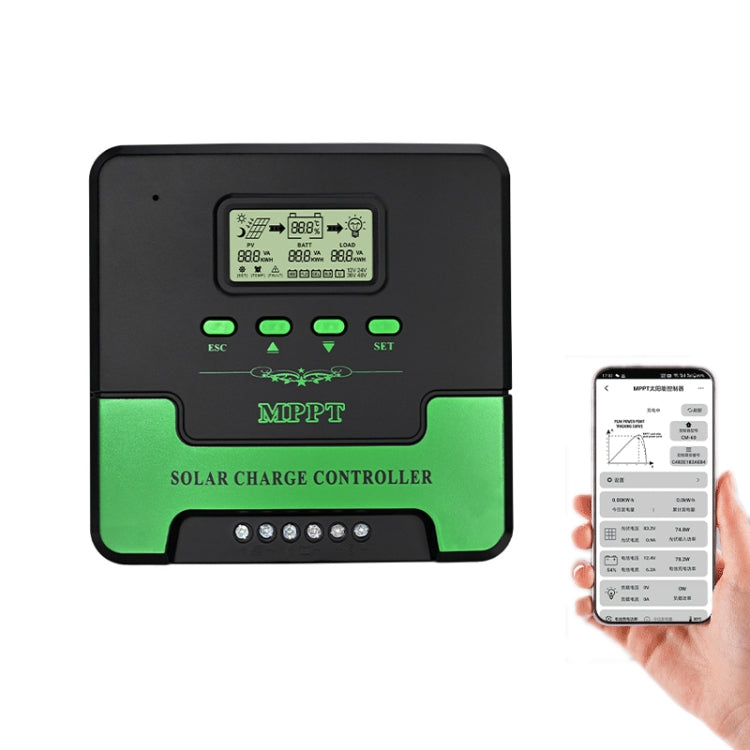 12V-24V 10A WIFI Remote MPPT Home Energy Storage Control System Solar Controller, Model: CM-D10 - Others by PMC TechLife | Online Shopping South Africa | PMC TechLife | Buy Now Pay Later Mobicred