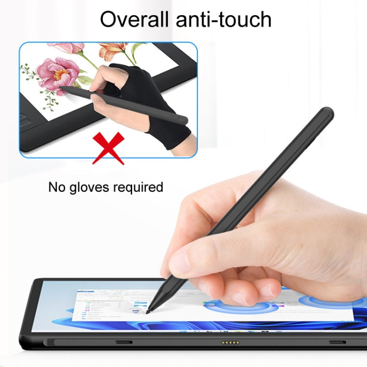 For Microsoft Surface Pro/Go/Laptop/Book Anti-Touch Handwriting Capacitive Pen(Silver) - Stylus Pen by PMC TechLife | Online Shopping South Africa | PMC TechLife | Buy Now Pay Later Mobicred