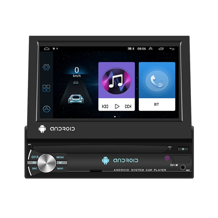 1+32G 7-Inch Single Din Android 10.0 Carplay Screen With GPS Navigation/Bluetooth/Mirror Link/DVR Input, Spec: Standard Edition - Car Monitor by PMC Jewellery | Online Shopping South Africa | PMC Jewellery | Buy Now Pay Later Mobicred