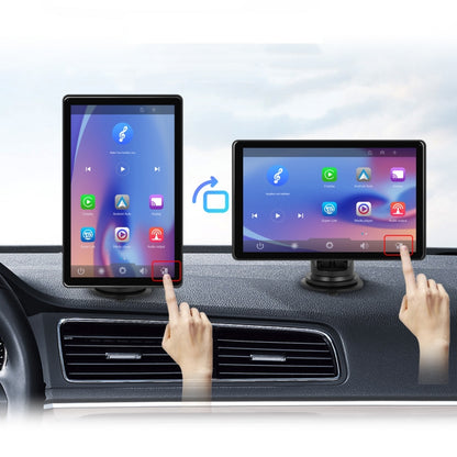 8-inch Car Full Touch Screen Player Supports Horizontal and Vertical CarPlay / Android Auto, Spec: With Camera - Car MP3 & MP4 & MP5 by PMC Jewellery | Online Shopping South Africa | PMC Jewellery | Buy Now Pay Later Mobicred