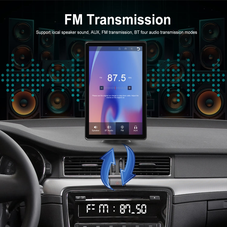 8-inch Car Full Touch Screen Player Supports Horizontal and Vertical CarPlay / Android Auto, Spec: Standard - Car MP3 & MP4 & MP5 by PMC Jewellery | Online Shopping South Africa | PMC Jewellery | Buy Now Pay Later Mobicred