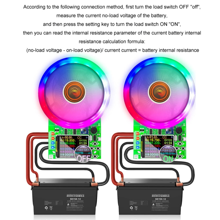ATORCH Voltage Digitally Controlled Adjustable Constant Current Discharge Load Aging Tester, US Plug(180W DL24P) - Battery & Resistance Tester by PMC TechLife | Online Shopping South Africa | PMC TechLife | Buy Now Pay Later Mobicred