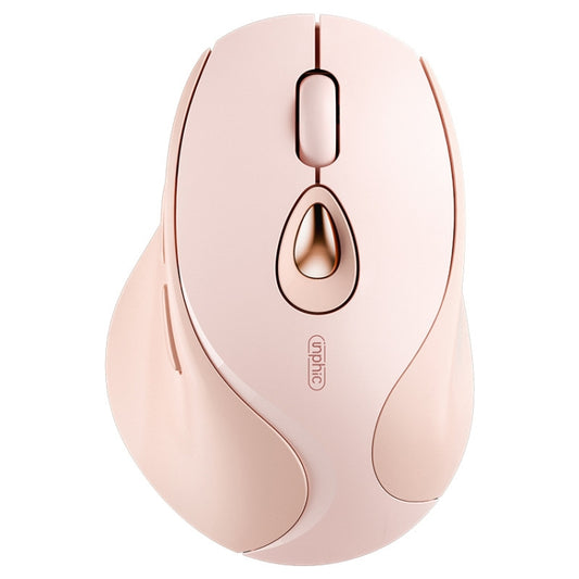 Inphic DR801 2.4G+Bluetooth 5.0/4.0 Wireless Mouse USB Tri-Mode Mute Rechargeable Girls Office Home Gaming Mouse(Pink) - Wireless Mice by Inphic | Online Shopping South Africa | PMC Jewellery | Buy Now Pay Later Mobicred