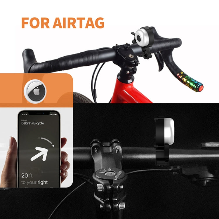 Bicycle Locator Anti-Theft Bell Cycling Equipment(Black) - Bicycle Bells by PMC TechLife | Online Shopping South Africa | PMC TechLife | Buy Now Pay Later Mobicred