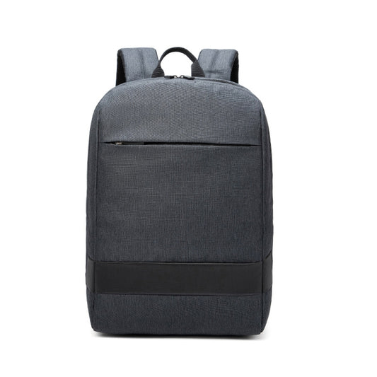 SKV B22016 Men Business Casual Double Shoulder Bag Outdoor Travel Laptop Backpack(Gray Blue) - Backpack by SKV | Online Shopping South Africa | PMC Jewellery | Buy Now Pay Later Mobicred