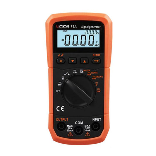 Victor Output Current Voltage Process Signal Source Multimeter, Model: VC71A - Digital Multimeter by Victor | Online Shopping South Africa | PMC Jewellery | Buy Now Pay Later Mobicred