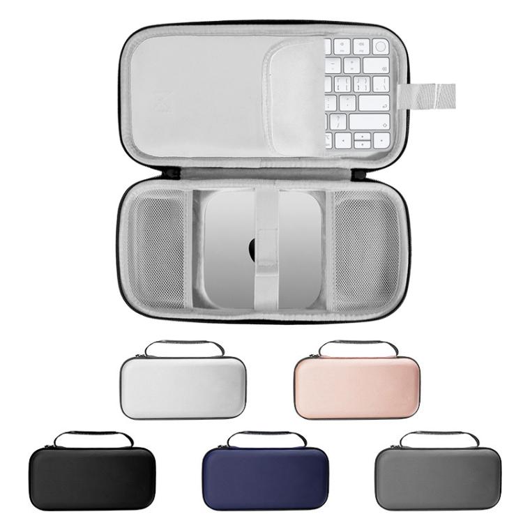 For Mac Mini M4 / M4 Pro  Storage Bag Carrying Case Can Store Keyboard, Mouse(Gray) - MINI PC Accessories & Gadgets by PMC TechLife | Online Shopping South Africa | PMC TechLife | Buy Now Pay Later Mobicred