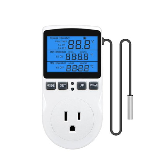 Backlight Smart Digital Thermostat Countdown Temperature Control Switch Socket Timing Temperature Controller US Plug - Smart Socket by PMC Jewellery | Online Shopping South Africa | PMC Jewellery | Buy Now Pay Later Mobicred