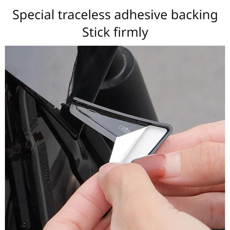 4pcs /Set For Tesla 2024 Model 3 Tailgate Anti-Collision Corner Protector - Anti Collision Sticker by PMC TechLife | Online Shopping South Africa | PMC TechLife | Buy Now Pay Later Mobicred