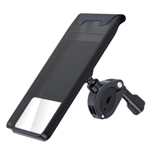 Bicycle Holder Waterproof Pouch Bag Bike Motorcycle Handlebar Mirror Phone Stand Mount, Size: L - Holders by PMC Jewellery | Online Shopping South Africa | PMC Jewellery | Buy Now Pay Later Mobicred