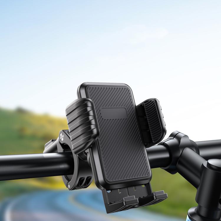 Bicycle Motorcycle Shock Absorption Mobile Phone Holder Gravity Navigation Mount(Blue) - Holders by PMc TechLife | Online Shopping South Africa | PMc TechLife | Buy Now Pay Later Mobicred