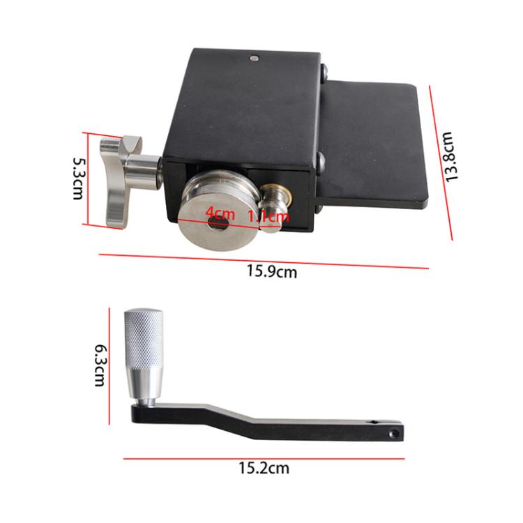 Oil Pipe Crimping Tool 5/8 Inch Intercooler Pipe Joint Crimping Machine, Color: With Fixing Tool Black - Others by PMc TechLife | Online Shopping South Africa | PMc TechLife | Buy Now Pay Later Mobicred