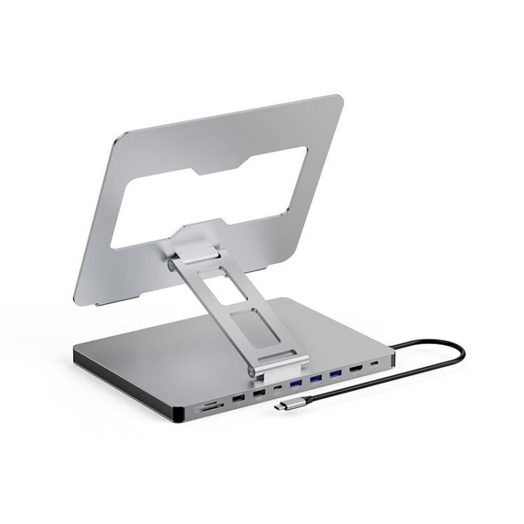Blueendless 4K/60Hz Multifunctional Docking Station Tablet Holder, Spec: 10-in-1 - free shipping - PMC TechLife - Order now!