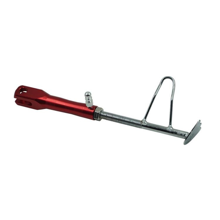Motorcycle E-Bike Foot Support Retrofit Accessory Retractable Side Stand(Red) - Holder by PMc TechLife | Online Shopping South Africa | PMc TechLife | Buy Now Pay Later Mobicred