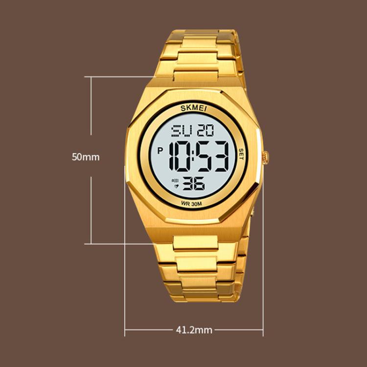SKMEI 2479 Men Business Casual Multi-Function Chronograph Electronic Watch(Black) - free shipping - PMC TechLife - Order now!