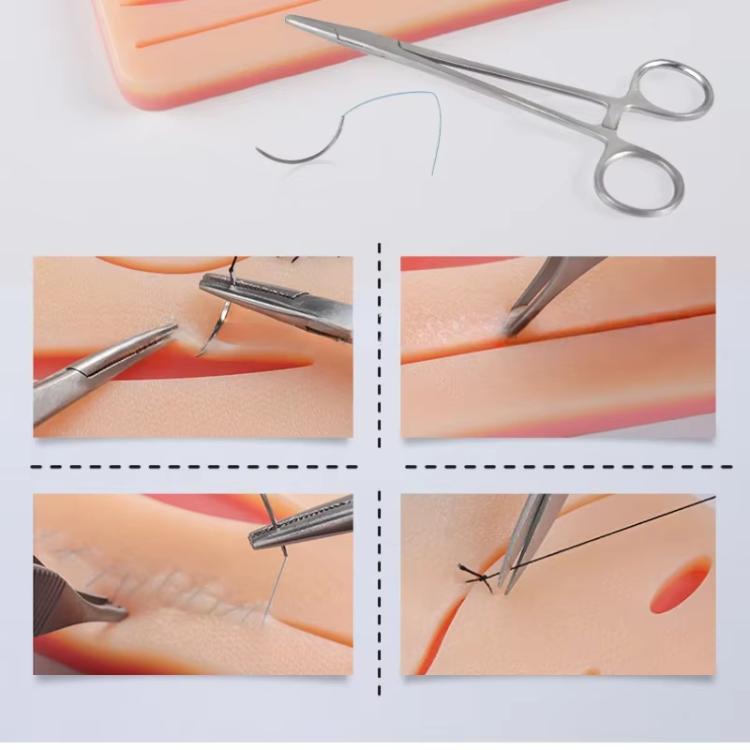 Surgical Skin Suture Practice Model Silicone Suture Pad Wound Suture Training Pad For Medical Students - free shipping - PMC TechLife - Order now!