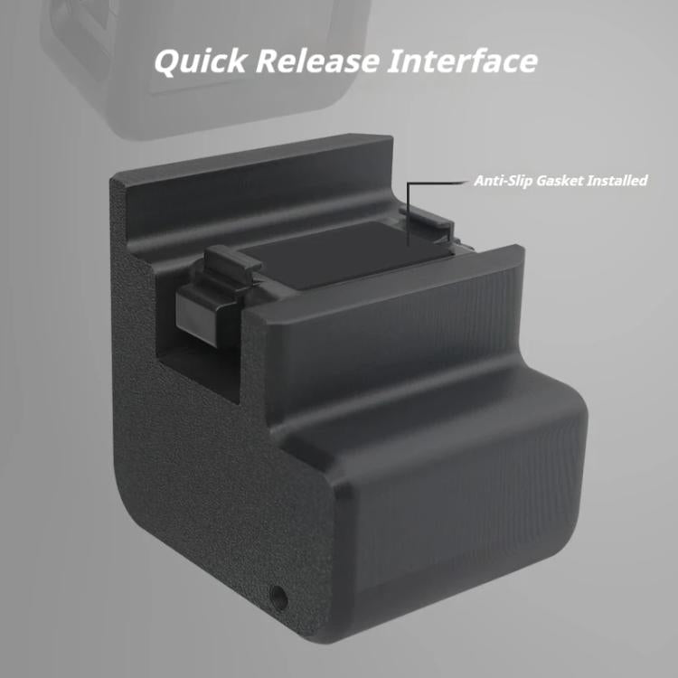 Street Vlogging Handle For DJI Osmo Action 5 Pro / Action 4 / Action 3 Magnetic Grip(Black) - free shipping - PMC TechLife - Order now!
