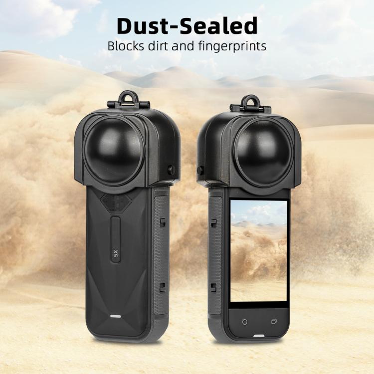 For Insta360 X5 Camera Flymile Lens Protective Cover Dustproof & Scratch-Resistant Anti-Fall Protector Cap(Pink) - free shipping - PMC TechLife - Order now!