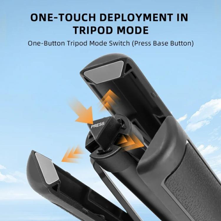 Flymile 1.4m Extendable Selfie Stick Tripod For Action Cameras One-Button Quick Setup Monopod With Wide-Angle View - free shipping - PMC TechLife - Order now!