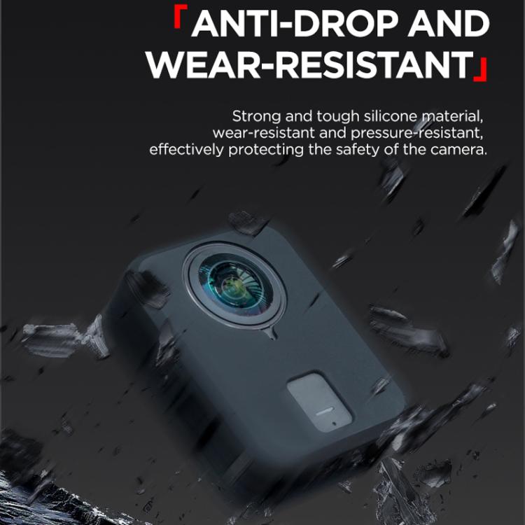 For DJI Osmo 360 CYNOVA Silicone Case Anti-Scratch Shockproof Full Body Protective Cover(Black) - free shipping - PMC TechLife - Order now!