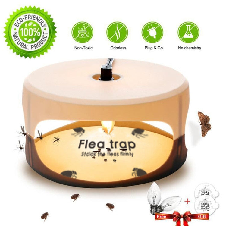 Flea Trap Pet Home Flea Lamp, Plug Type:EU Plug - Traps by PMC Jewellery | Online Shopping South Africa | PMC Jewellery | Buy Now Pay Later Mobicred