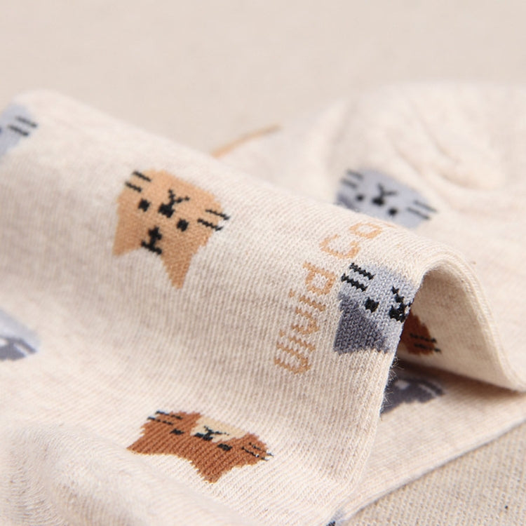 Animal Cartoon Cat Lovely for Women Cotton Socks(4) - Tube Socks by PMC Jewellery | Online Shopping South Africa | PMC Jewellery