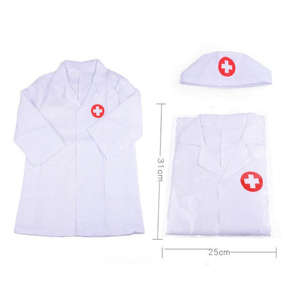 Small Nurses Serve Doctors Cosplay Experience Clothing with Children Toys and Gifts(Pink) - Pretend Play Toys by PMC Jewellery | Online Shopping South Africa | PMC Jewellery