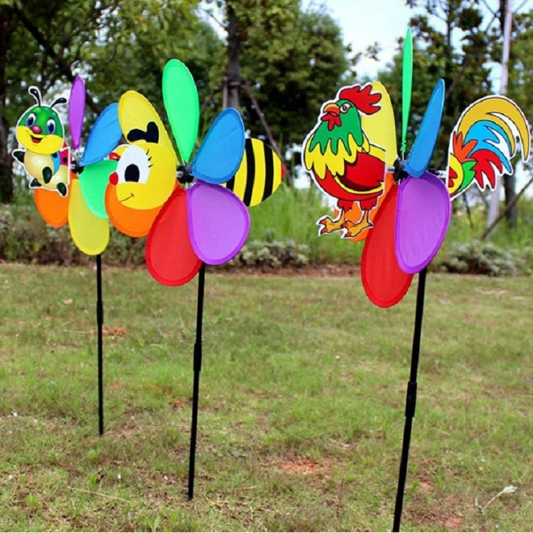3D Cartoon Animal Cloth Windmill Children Toys Outdoor Decoration, Random Style Delivery - Toy Sports by PMC Jewellery | Online Shopping South Africa | PMC Jewellery