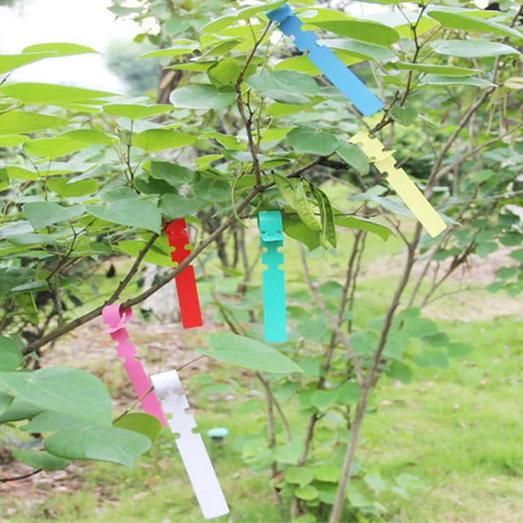 100 PCS Gardening Plant Sapling Seed Hanging Tree Label(White) - Yard & Garden Decor by PMC TechLife | Online Shopping South Africa | PMC TechLife