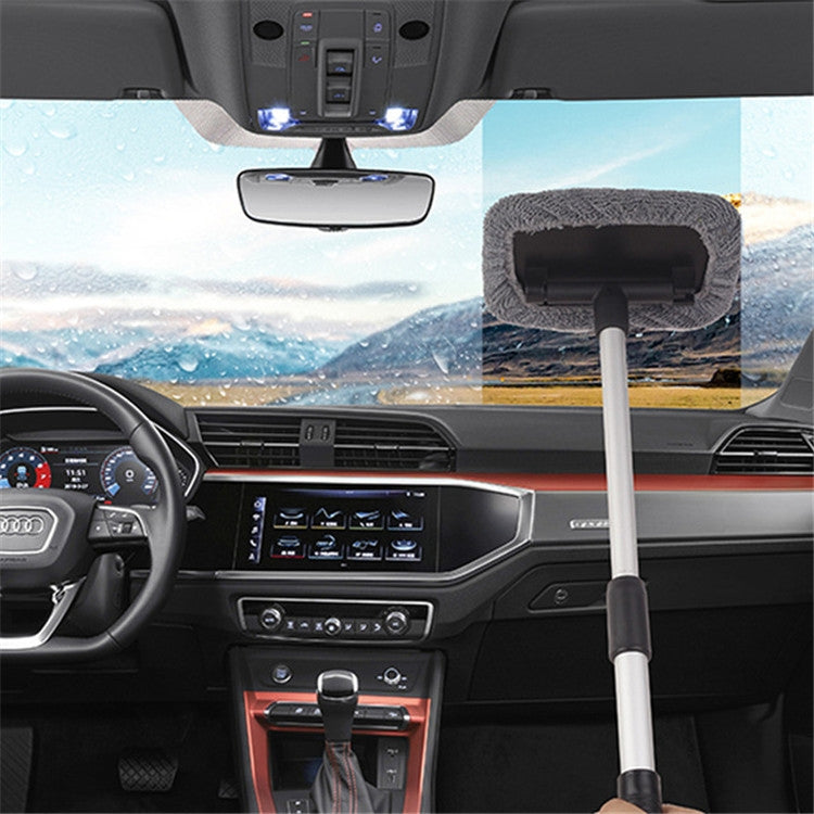 Automobile Windshield Cleaning Wipe Aluminum Alloy Telescopic Car Wash Window Brush - Car washing supplies by PMC Jewellery | Online Shopping South Africa | PMC Jewellery