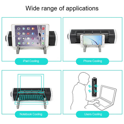 Laptop Radiator High Air Volume Cooling Base, Style:Plus Extension Bracket - Cooling Pads by PMC Jewellery | Online Shopping South Africa | PMC Jewellery | Buy Now Pay Later Mobicred