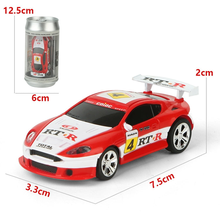 Coke Can Mini RC Car Radio Remote Control Micro Racing Car(Red) - RC Cars by PMC TechLife | Online Shopping South Africa | PMC TechLife | Buy Now Pay Later Mobicred