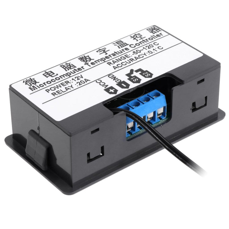 High-precision Microcomputer Intelligent Digital Display Switch Thermostat, Style:12V Power Supply(Red and Blue Display) - free shipping - PMC TechLife - Order now!