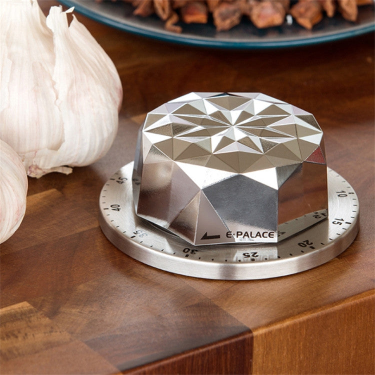 Mechanical Timer Stainless Steel Flower Creative Timer Magnetic Kitchen Reminder - Digital Countdown by PMC TechLife | Online Shopping South Africa | PMC TechLife | Buy Now Pay Later Mobicred
