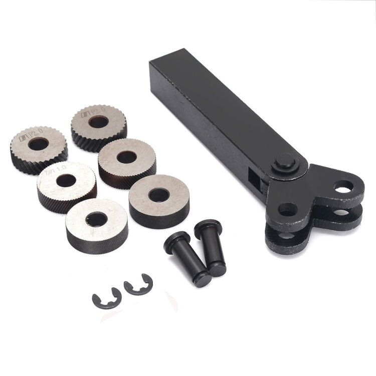 Hardened and Durable Steel Two-wheel Knurled Tool Kit, Style:0.8mm - Others by PMc TechLife | Online Shopping South Africa | PMc TechLife | Buy Now Pay Later Mobicred
