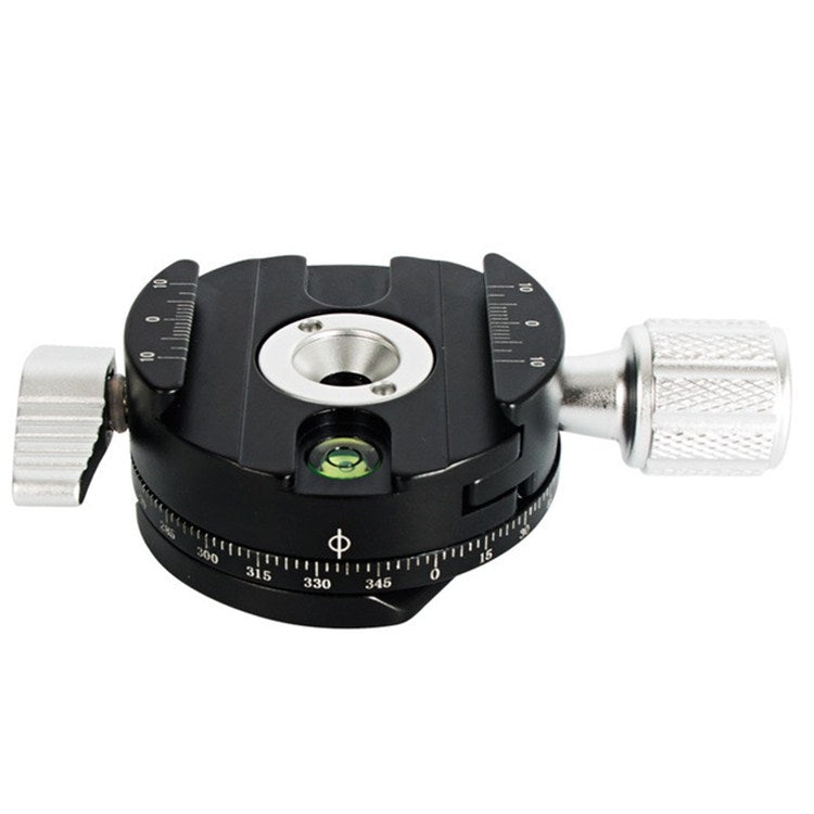 BEXIN QJ07 360 Degree Rotation Panoramic Clip Holder Pan/tilt Tripod Quick Release Plate - Quick Release Plate by BEXIN | Online Shopping South Africa | PMC TechLife | Buy Now Pay Later Mobicred