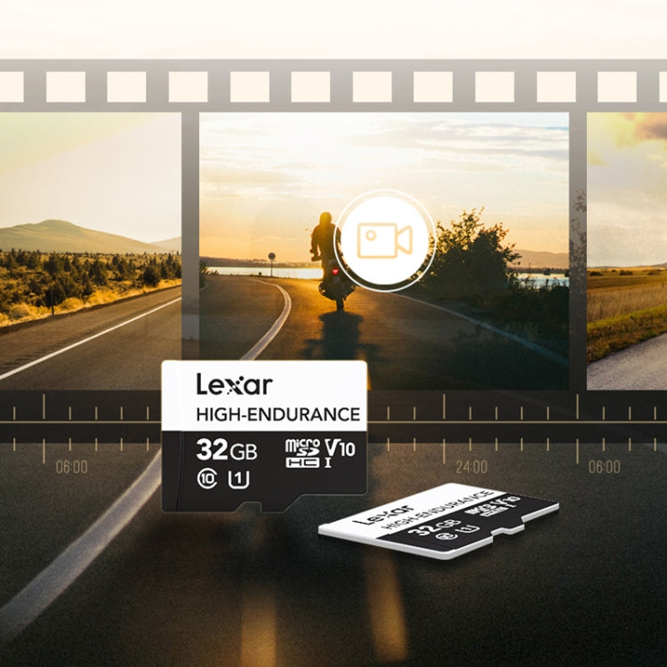 Lexar MicroSDHC 32GB High-endurance Driving Recorder Video Surveillance Camera TF Memory Card Video Card - Micro SD Card by Lexar | Online Shopping South Africa | PMC Jewellery | Buy Now Pay Later Mobicred