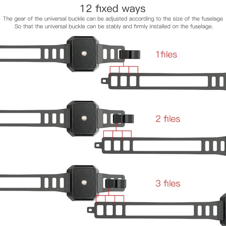 RCSTQ Universal Expansion Buckle Damping Bracket Set for DJI Mavic Air 2 Pro / Femi FIMI -  by RCSTQ | Online Shopping South Africa | PMC Jewellery | Buy Now Pay Later Mobicred