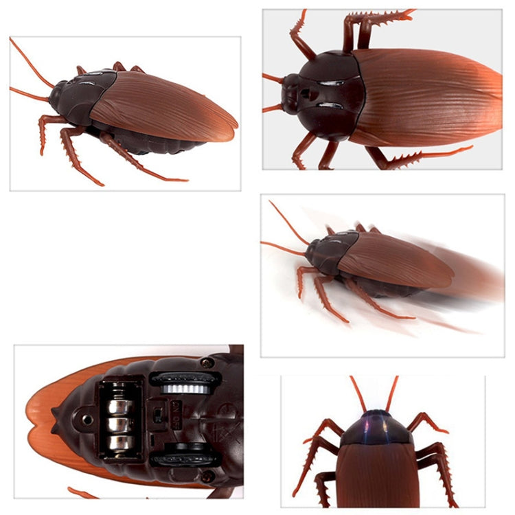 Tricky Funny Toy Infrared Remote Control Scary Creepy Cockroach, Size: 7.5*14cm -  by PMC Jewellery | Online Shopping South Africa | PMC Jewellery