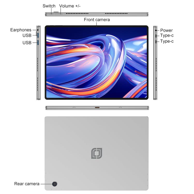Jumper EZpad V13 Tablet PC, 16GB+512GB, No Keyboard, 13 inch Windows 11 OS Intel Jasper Lake N5095 Quad Core, US Plug - free shipping - PMc TechLife - Order now!