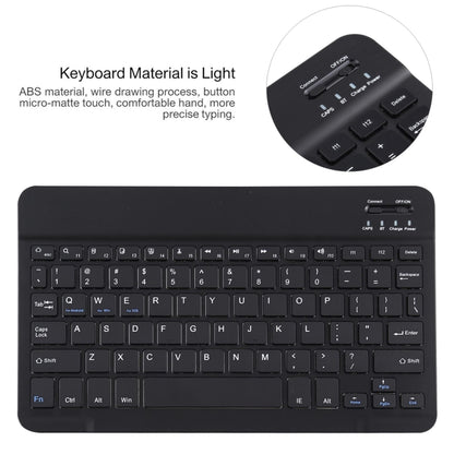 AM11 2 in 1 Removable Bluetooth Keyboard + Protective Leather Tablet Case with Holder for Lenovo M10 FHD REL TB-X605FC/LC(Black) - Lenovo Keyboard by PMC Jewellery | Online Shopping South Africa | PMC Jewellery