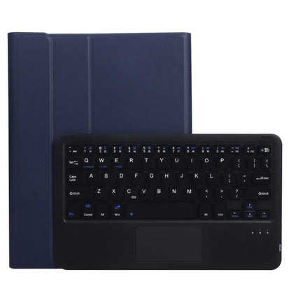 A11-A 2 in 1 Removable Bluetooth Keyboard + Protective Leather Tablet Case with Touchpad & Holder for iPad Pro 11 2021 / 2020 / 2018, iPad Air 2020(Dark Blue) - For iPad Pro by PMC Jewellery | Online Shopping South Africa | PMC Jewellery