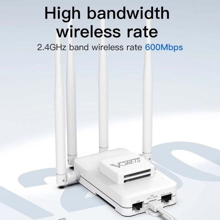 VONETS VAR600-H 600Mbps Wireless Bridge WiFi Repeater, With Power Adapter + DC Adapter Set - free shipping - PMC Jewellery - Order now!
